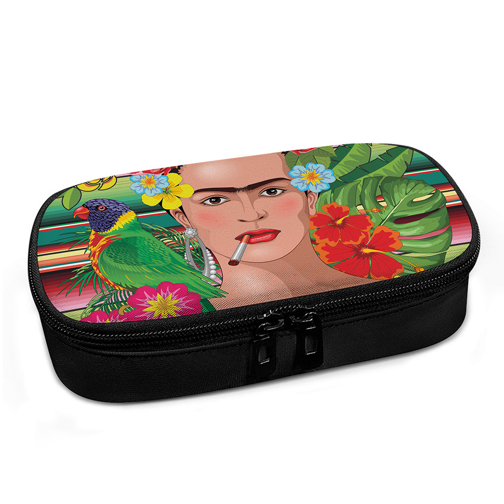 Frida Kahlo Serape Print Insulin Cooler Travel Case