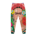 Frida Kahlo Serape Print Jogger Pants