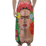 Frida Kahlo Serape Print Lantern Pants