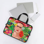 Frida Kahlo Serape Print Laptop Sleeve With Handle