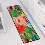 Frida Kahlo Serape Print Long Kitchen Mat