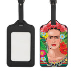 Frida Kahlo Serape Print Luggage Tag