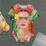 Frida Kahlo Serape Print Men's Bodysuit