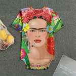Frida Kahlo Serape Print Men's Bodysuit