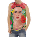 Frida Kahlo Serape Print Men's Fitness Tank Top