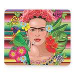 Frida Kahlo Serape Print Mouse Pad