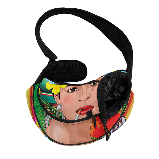 Frida Kahlo Serape Print Pet Sling Carrier