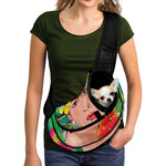 Frida Kahlo Serape Print Pet Sling Carrier