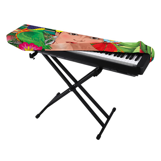 Frida Kahlo Serape Print Piano Keyboard Cover