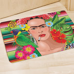Frida Kahlo Serape Print Polyester Doormat