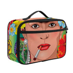 Frida Kahlo Serape Print Portable Lunch Bag