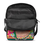 Frida Kahlo Serape Print Rectangular Crossbody Bag