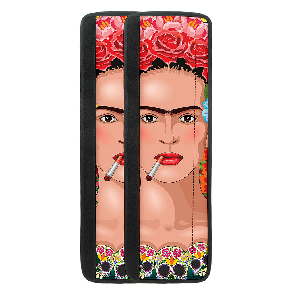 Frida Kahlo Serape Print Refrigerator Handle Covers