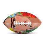 Frida Kahlo Serape Print Rugby Ball