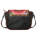 Frida Kahlo Serape Print Saddle Bag