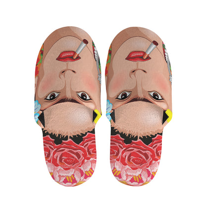 Frida Kahlo Serape Print Slippers
