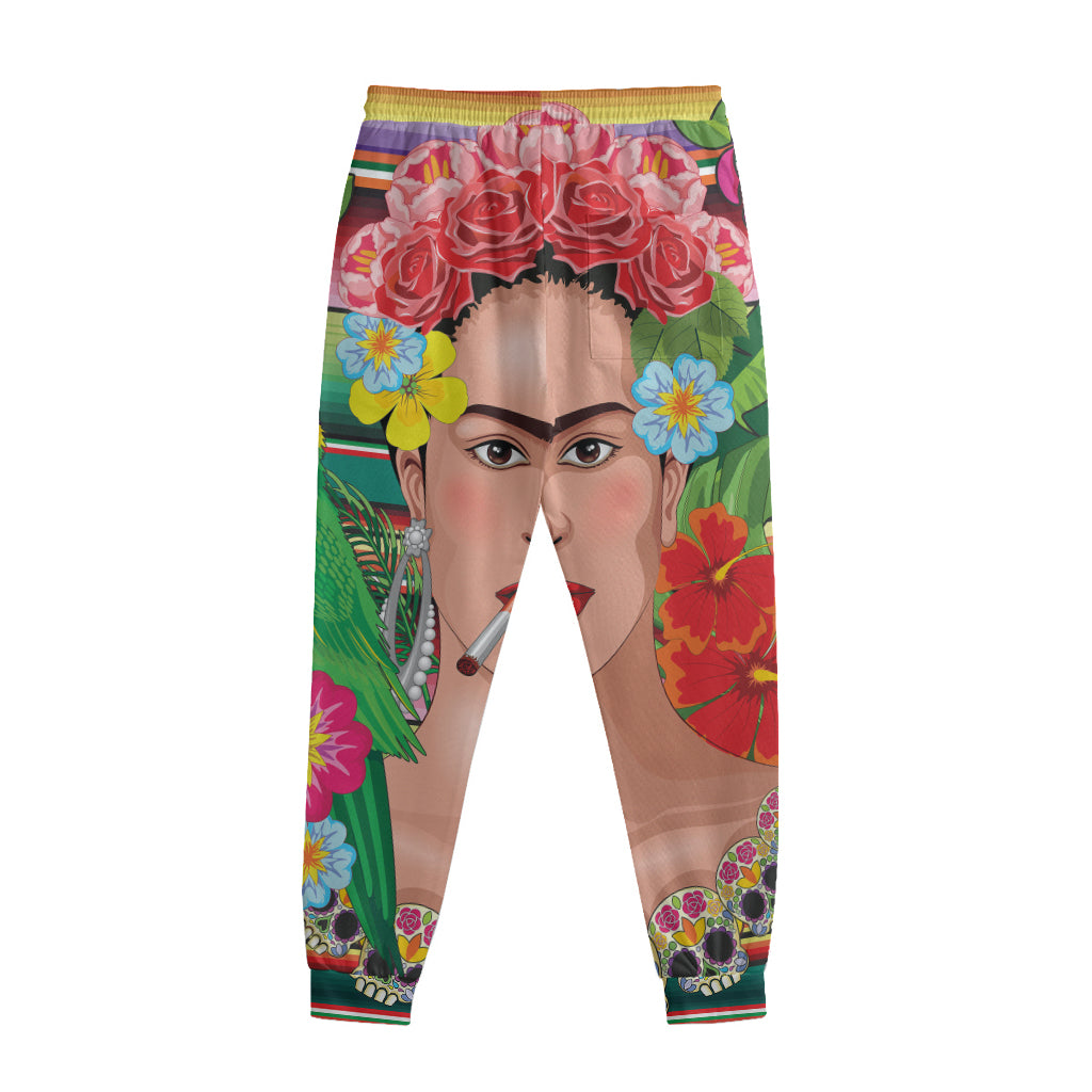 Frida Kahlo Serape Print Sweatpants