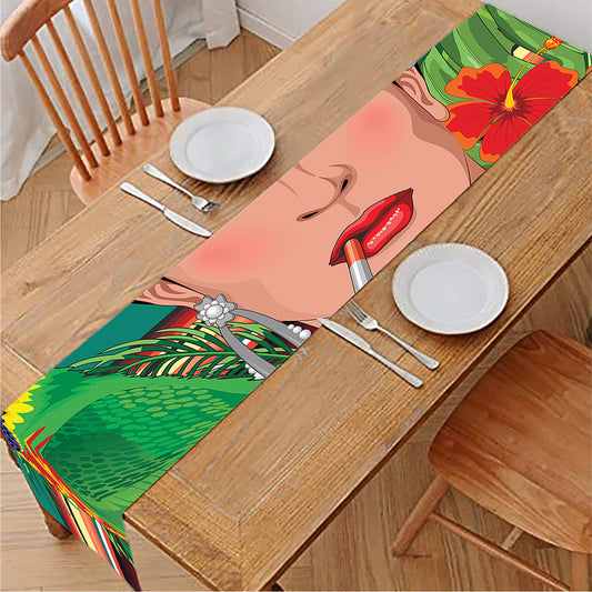 Frida Kahlo Serape Print Table Runner