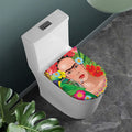 Frida Kahlo Serape Print Toilet Lid Cover