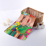 Frida Kahlo Serape Print Towel