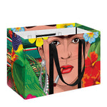 Frida Kahlo Serape Print Utility Tote Bag