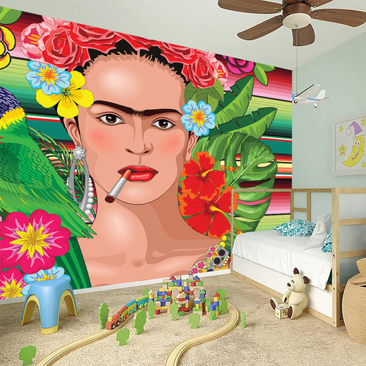 Frida Kahlo Serape Print Wall Sticker