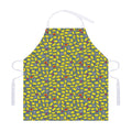 Frog Faces Pattern Print Adjustable Apron