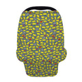 Frog Faces Pattern Print Baby Seat Cover