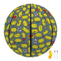 Frog Faces Pattern Print Basketball