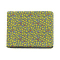 Frog Faces Pattern Print Bifold Wallet