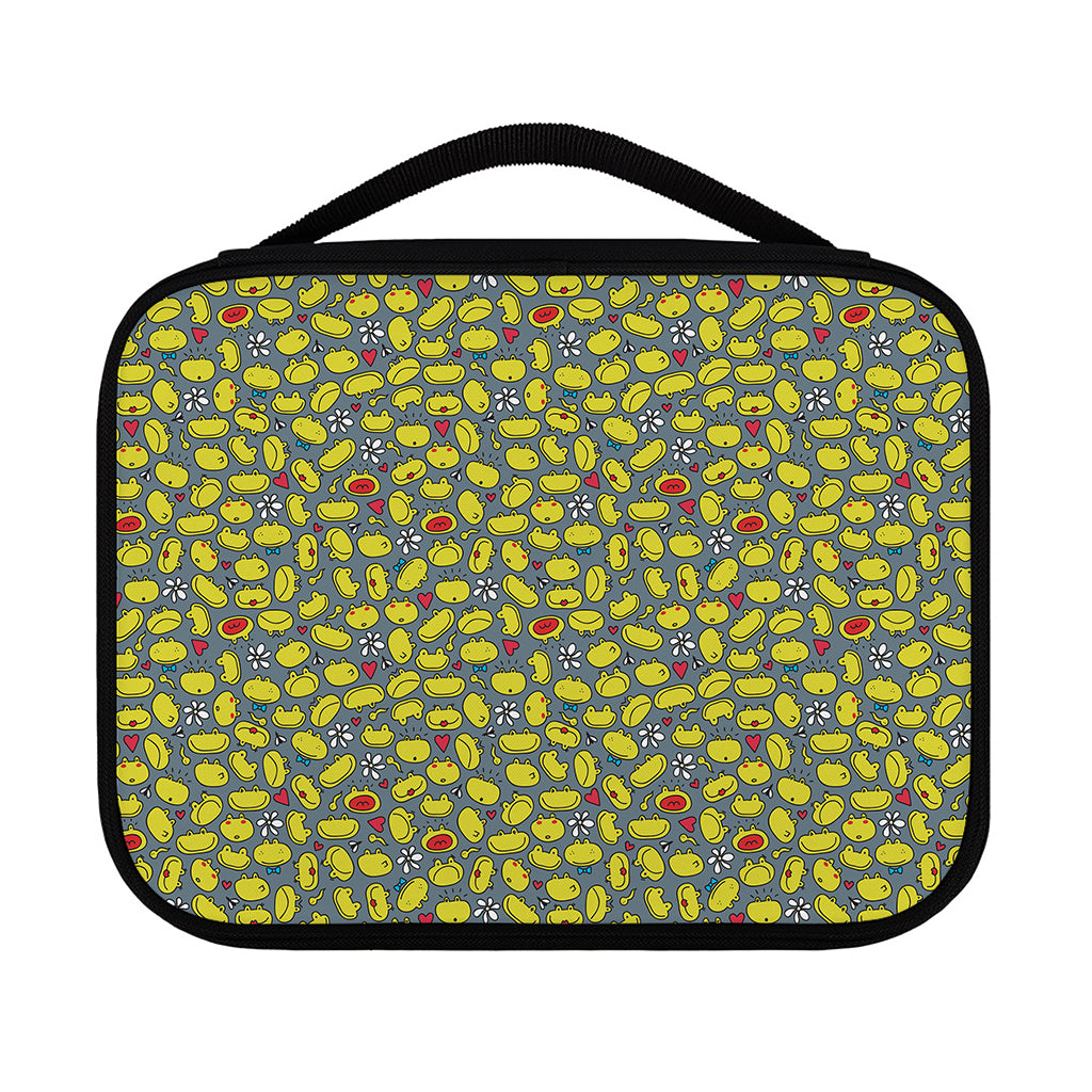 Frog Faces Pattern Print Classic Bible Case