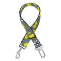 Frog Faces Pattern Print Dog Seat Belt