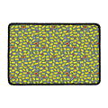 Frog Faces Pattern Print Kitchen Mat