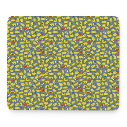 Frog Faces Pattern Print Mouse Pad