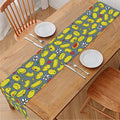 Frog Faces Pattern Print Table Runner