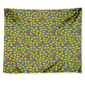 Frog Faces Pattern Print Tapestry