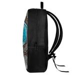 Frozen Mammoth And Fossil Print 17 Inch Backpack