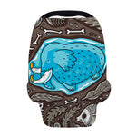 Frozen Mammoth And Fossil Print Baby Seat Cover