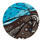 Frozen Mammoth And Fossil Print Basketball