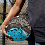 Frozen Mammoth And Fossil Print Basketball