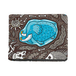 Frozen Mammoth And Fossil Print Bifold Wallet