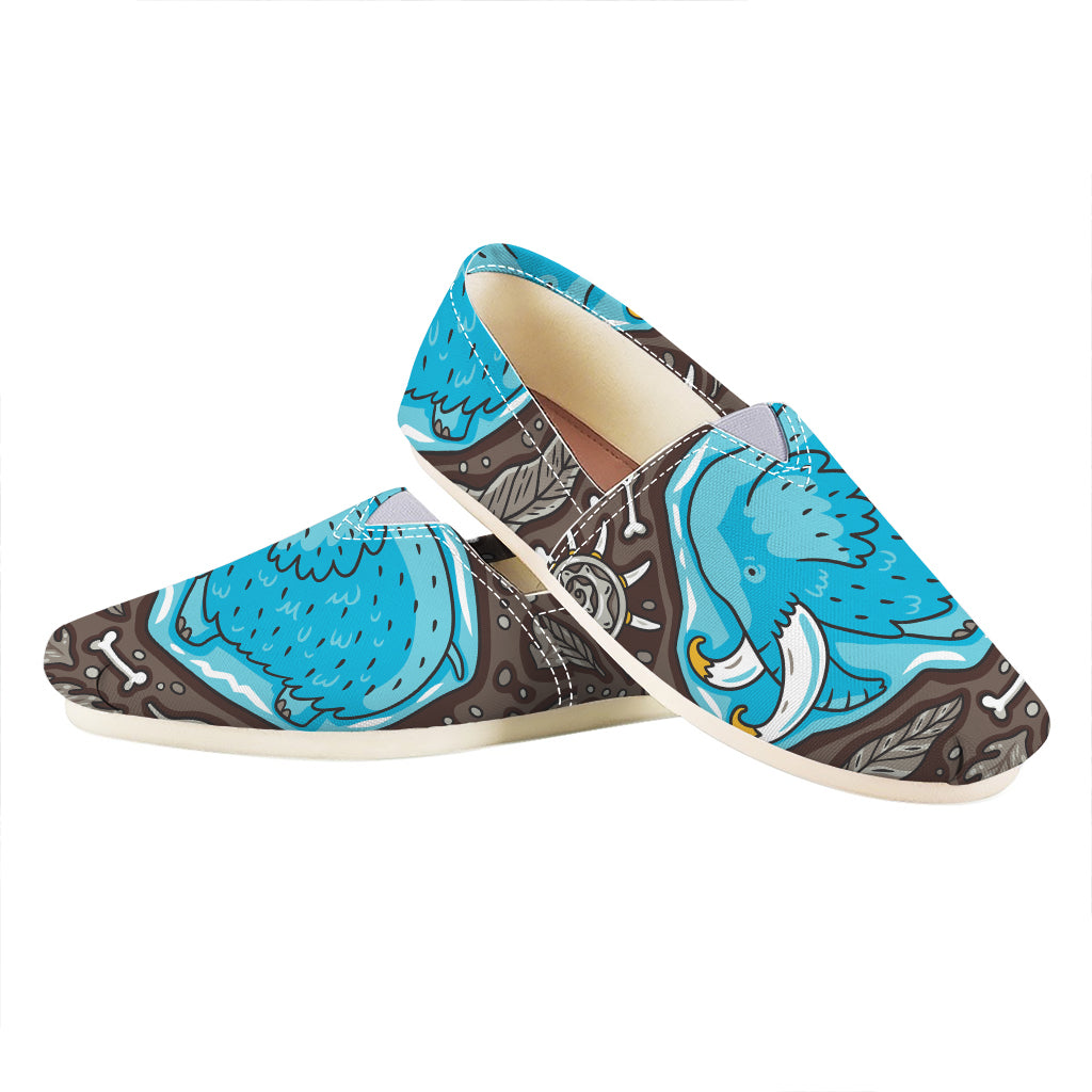 Frozen Mammoth And Fossil Print Casual Shoes