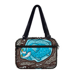 Frozen Mammoth And Fossil Print Double Strap Bible Bag