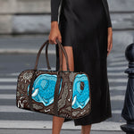 Frozen Mammoth And Fossil Print Duffle Bag