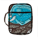Frozen Mammoth And Fossil Print Front Pocket Bible Bag