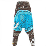 Frozen Mammoth And Fossil Print Hammer Pants