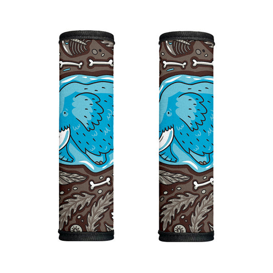 Frozen Mammoth And Fossil Print Handle Covers