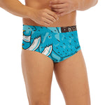 Frozen Mammoth And Fossil Print Men's Briefs
