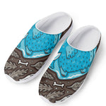 Frozen Mammoth And Fossil Print Mesh Casual Shoes