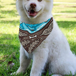 Frozen Mammoth And Fossil Print Over The Collar Dog Bandana